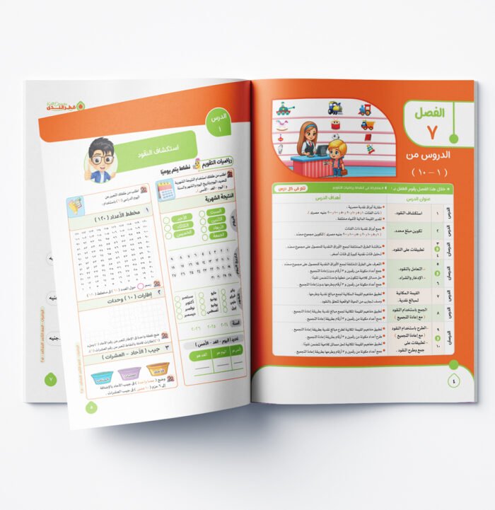 ⁦الرياضيات الصف الثاني الابتدائى⁩ - الصورة ⁦2⁩