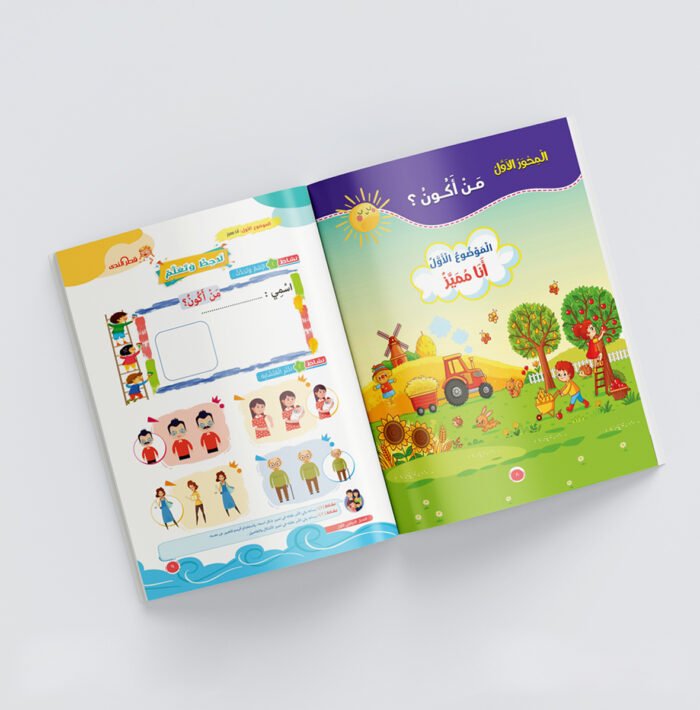 ⁦عربي منهج وزاري كي جي 1 ترم أول⁩ - الصورة ⁦2⁩