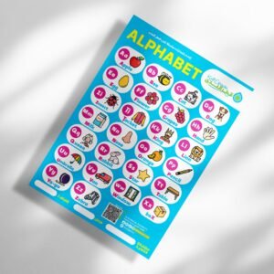 لوحة الحروف الإنجليزية – ABC بطريقة ممتعة وسهلة للأطفال
