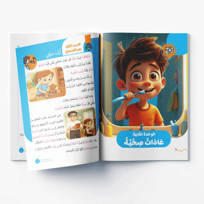 ⁦اللغة العربية الصف الثاني الابتدائي الفصل الدراسي الأول 2026⁩ - الصورة ⁦3⁩