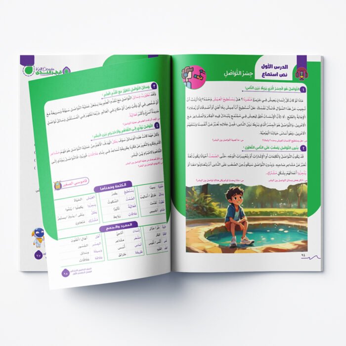 ⁦اللغة العربية الصف الخامس الابتدائي الفصل الدراسي الأول 2026⁩ - الصورة ⁦4⁩
